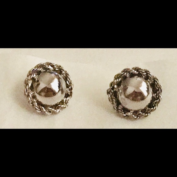 Sterling Silver Handmade Pierced Earrings - Picture 15 of 16